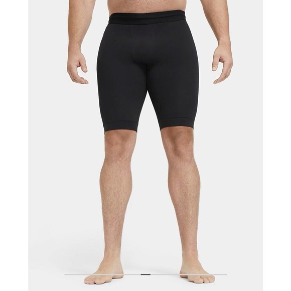 Nike Yoga Dri-FIT Infinalon Shorts CJ8018-010 Men’s Black XL Tall NWT - Picture 8 of 12